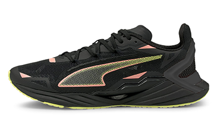 (Women) Puma Ultraride Shoes Black/Pink/Green 193756-08