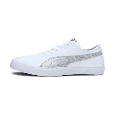 (W) Puma Urban Graphicster Idp Running Shoes White/Silver