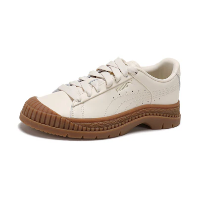 (W) Puma Utility Leather 'White Smoke'