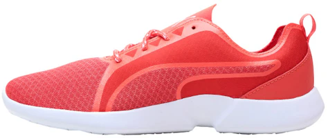 (Women) Puma Vega Evo Shoes Red/White 362420-10 (Women) Puma Vega Evo Shoes Red/White 362420-10