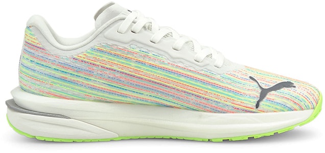 PUMA Velocity Nitro 1 Spectra 運動 減震防滑耐磨 低幫 跑步鞋 女款 米彩 Order PUMA Velocity Nitro 1 Spectra 運動 減震防滑耐磨 低幫 跑步鞋 女款 米彩