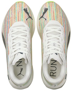 PUMA Velocity Nitro 1 Spectra 運動 減震防滑耐磨 低幫 跑步鞋 女款 米彩 Lookbook PUMA Velocity Nitro 1 Spectra 運動 減震防滑耐磨 低幫 跑步鞋 女款 米彩