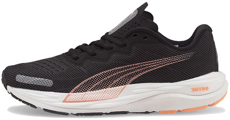 (Women) Puma Velocity Nitro 2 'Black Fizzy Melon' 376262-05 Buy (Women) Puma Velocity Nitro 2 'Black Fizzy Melon' 376262-05