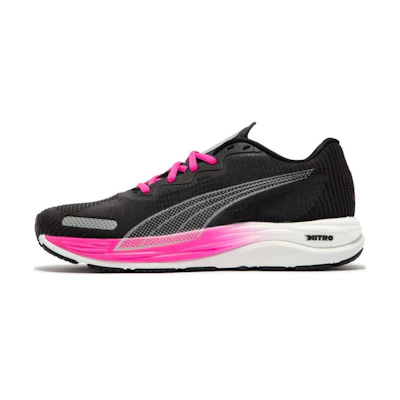 (W) Puma Velocity Nitro 2 Fade 'Black Pink White'