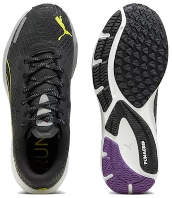 (Women) Puma Velocity Nitro 2 GORE-TEX 'Black Yellow Burst' 377508-04 Shop (Women) Puma Velocity Nitro 2 GORE-TEX 'Black Yellow Burst' 377508-04