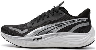 (Women) Puma Velocity Nitro 3 'Black Silver' 377749-01 (Women) Puma Velocity Nitro 3 'Black Silver' 377749-01