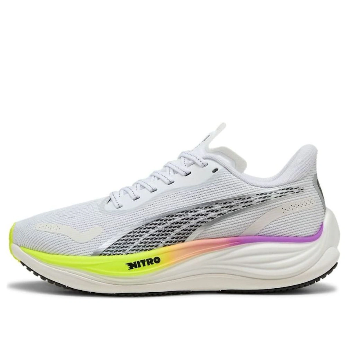 (Women) Puma Velocity Nitro 3 'White Pure Magenta'