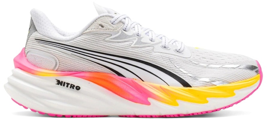 (Women) Puma Velocity Nitro 4 'White Glowing Red Poison Pink' 311141-18 Buy (Women) Puma Velocity Nitro 4 'White Glowing Red Poison Pink' 311141-18