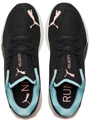 (W) Puma Velocity Nitro 'Hitam Angel Biru' 195697-12 Shop (W) Puma Velocity Nitro 'Hitam Angel Biru' 195697-12