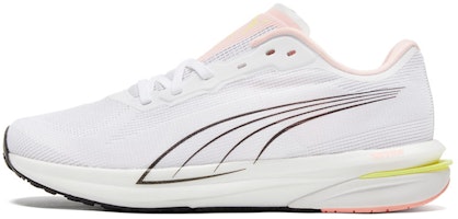 (Women) Puma Velocity Nitro 'White Elektro Peach' 195697-05 (Women) Puma Velocity Nitro 'White Elektro Peach' 195697-05