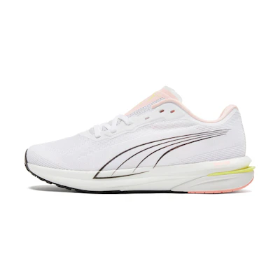 (W) Puma Velocity Nitro 'White Elektro Peach'