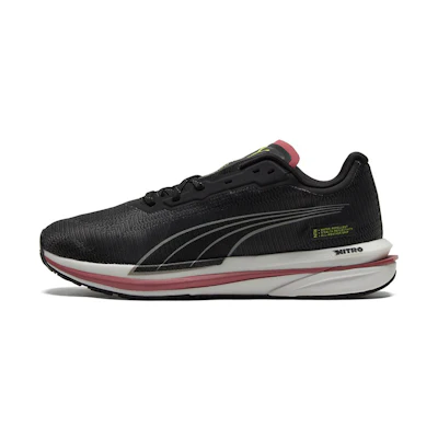 (W) Puma Velocity Nitro WTR 'Black White Pink'