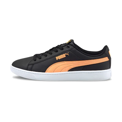 (W) Puma Vikky 'Ink Splash Black Orange White'