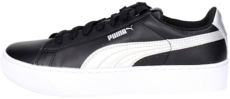 (Women) Puma Vikky Iridescent Platform 'Black White' 365629-02 (Women) Puma Vikky Iridescent Platform 'Black White' 365629-02