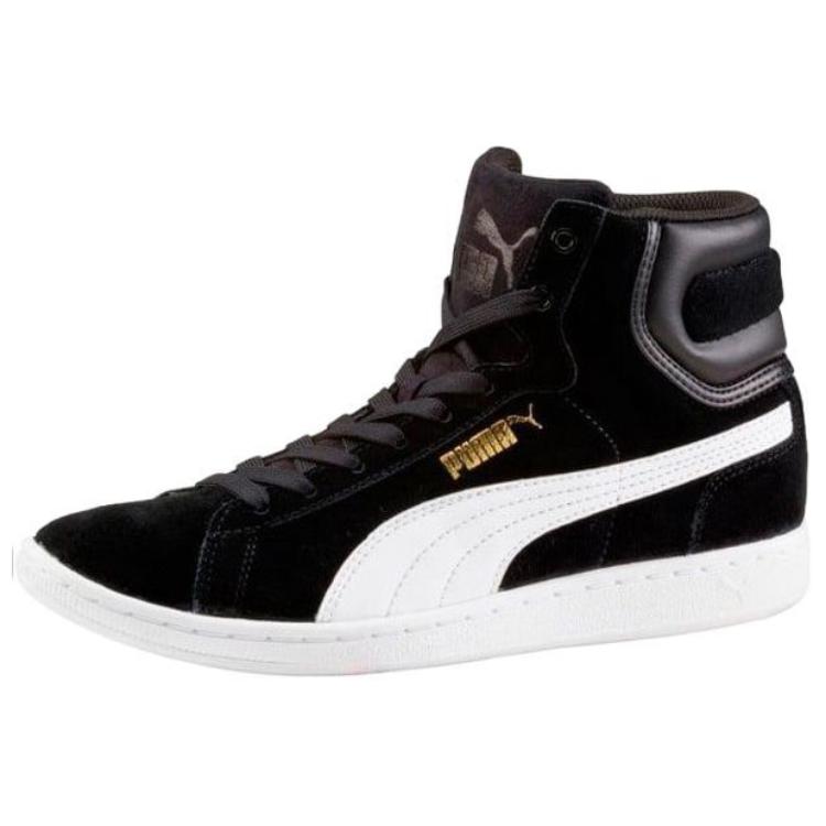 (Women) Puma Vikky Mid 'Black White' 356716-02