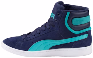(Women) Puma Vikky Mid 'Navy White' 356716-03 (Women) Puma Vikky Mid 'Navy White' 356716-03