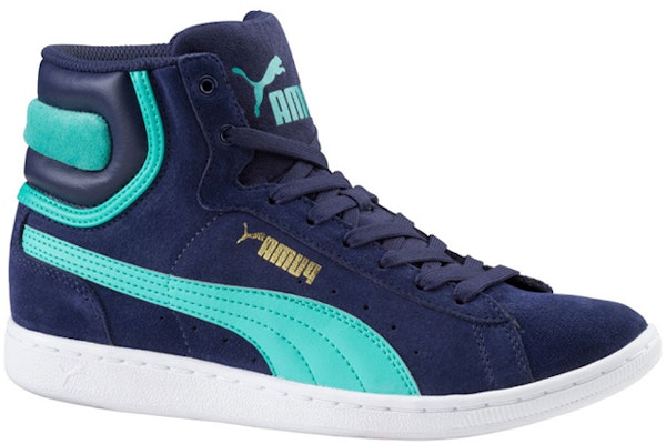 (Women) Puma Vikky Mid 'Navy White' 356716-03 Order (Women) Puma Vikky Mid 'Navy White' 356716-03