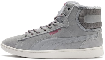 (Women) Puma Vikky Mid 'Light Grey Fleece Lined' 363729-03 (Women) Puma Vikky Mid 'Light Grey Fleece Lined' 363729-03