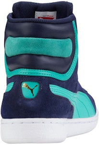 彪馬 Vikky Mid 耐磨防滑 中幫休閒板鞋 女款 藍色 Shop 彪馬 Vikky Mid 耐磨防滑 中幫休閒板鞋 女款 藍色