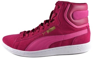 (Women) Puma Vikky Mid 'Retro Pink Mid-Top' 356716-01 (Women) Puma Vikky Mid 'Retro Pink Mid-Top' 356716-01