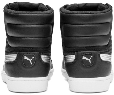 (Women) Puma Vikky Mid Cord 'Black White' 366813-01 Shop (Women) Puma Vikky Mid Cord 'Black White' 366813-01