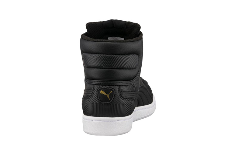 Purchase (W) Puma Vikky Mid Deboss ''Schwarzer Mid-Top Freizeit-Sneaker'' 363612-02