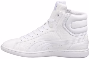 (Women) Puma Vikky Mid Deboss 'White' 363612-01 (Women) Puma Vikky Mid Deboss 'White' 363612-01