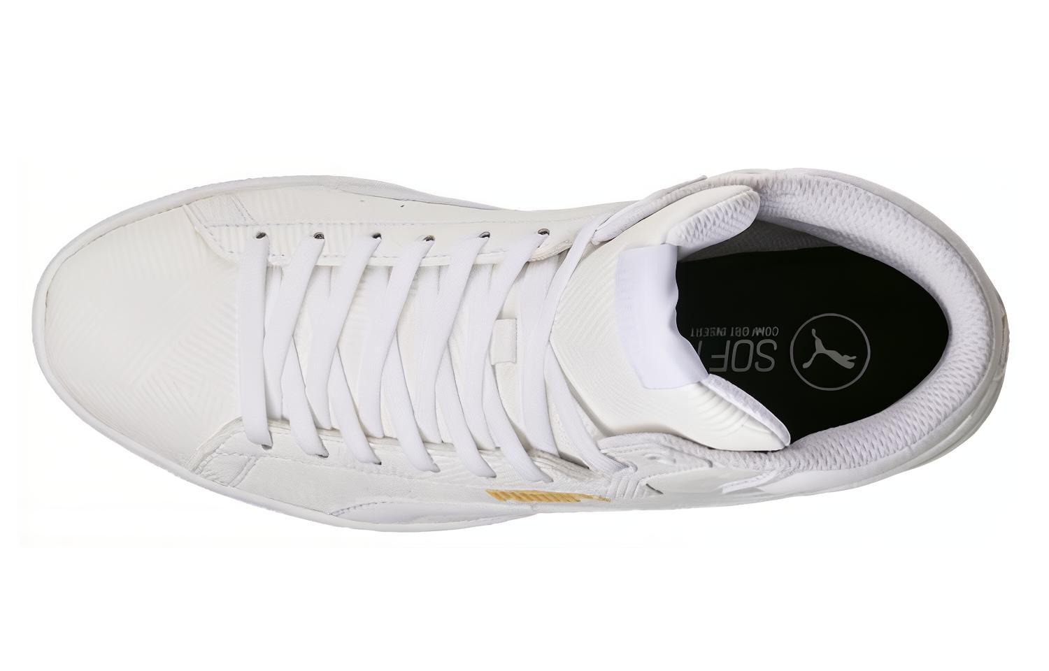 Lookbook (W) Puma Vikky Mid Deboss "Blanc" 363612-01
