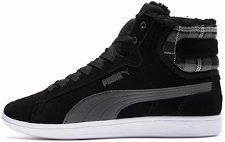 (Women) Puma Vikky Mid Fur 'Black Fleece' 366808-01 (Women) Puma Vikky Mid Fur 'Black Fleece' 366808-01