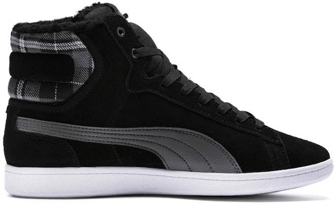 (Women) Puma Vikky Mid Fur 'Black Fleece' 366808-01 Order (Women) Puma Vikky Mid Fur 'Black Fleece' 366808-01