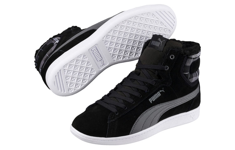 Lookbook (W) Puma Vikky Mid Fur ''Schwarzer Fleece'' 366808-01