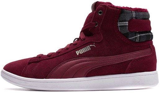 (W) Puma Vikky Mid Bulu 'Beludru Merah Anggur' 366808-04 Buy (W) Puma Vikky Mid Bulu 'Beludru Merah Anggur' 366808-04