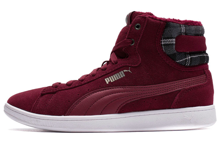 (Women) Puma Vikky Mid Fur 'Burgundy Velvet' 366808-04