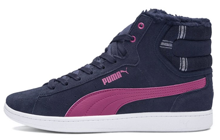 (Women) Puma Vikky Mid Fur 'Deep Navy Fleece' 366808-02