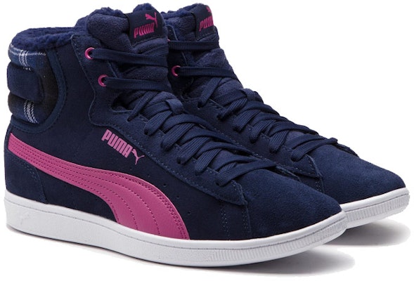 (Women) Puma Vikky Mid Fur 'Deep Navy Fleece' 366808-02 Lookbook (Women) Puma Vikky Mid Fur 'Deep Navy Fleece' 366808-02