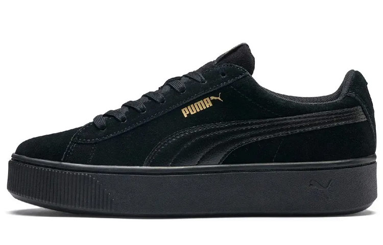 (Women) Puma Vikky Platform 'Black' 367159-01
