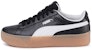 (W) Puma Vikky Platform 'Hitam Gum' 366805-02