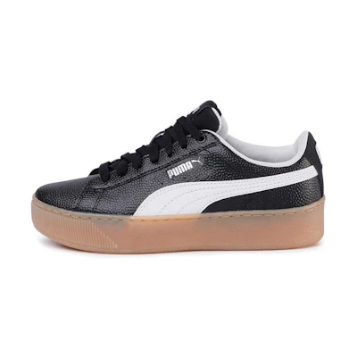 (W) Puma Vikky Platform 'Black Gum'
