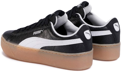 (W) Puma Vikky Platform 'Black Gum' Sepatu Wanita Hitam Gum 366805-02 Lookbook (W) Puma Vikky Platform 'Black Gum' Sepatu Wanita Hitam Gum 366805-02