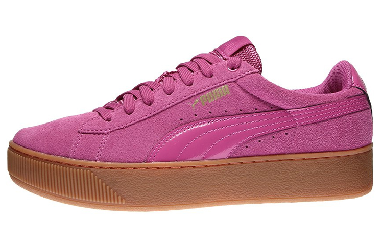 Buy Puma Vikky Platform 輕便透氣低筒休閒板鞋 女款 玫瑰紫