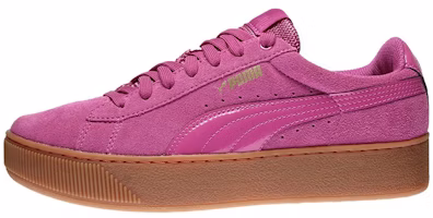Puma Vikky Platform 輕便透氣低筒休閒板鞋 女款 玫瑰紫 Buy Puma Vikky Platform 輕便透氣低筒休閒板鞋 女款 玫瑰紫
