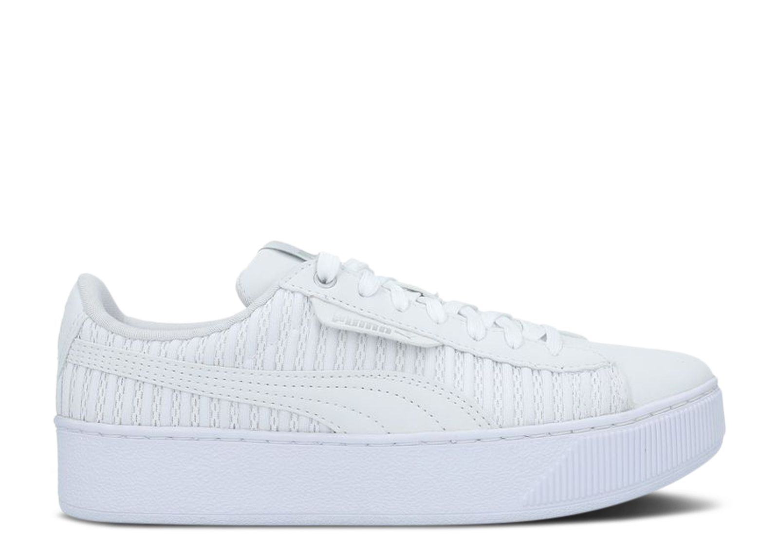 (Women) Puma Vikky Platform 'Triple White'  366455-01