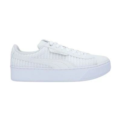 (W) Puma Vikky Platform 'Triple White'