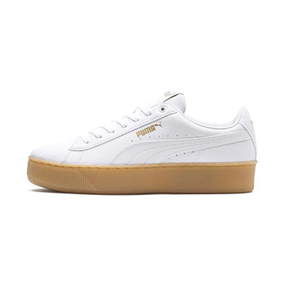 (W) Puma Vikky Platform 'White Gum'