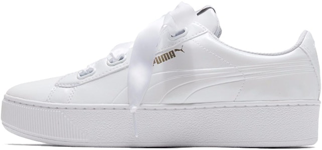 (W) Puma Vikky Plataforma con Lazo Blanco 366419-02 Buy (W) Puma Vikky Plataforma con Lazo Blanco 366419-02