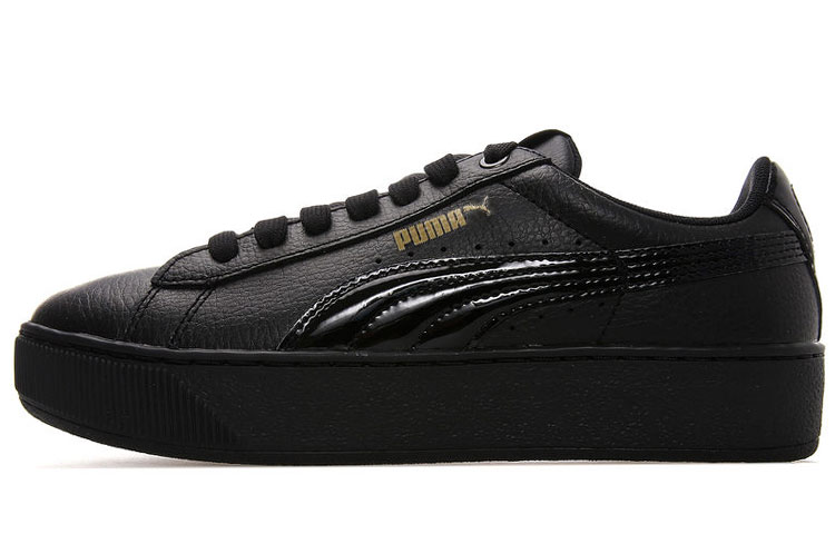 Buy (W) Puma Vikky Plataforma de Cuero 'Negro' 364724-02
