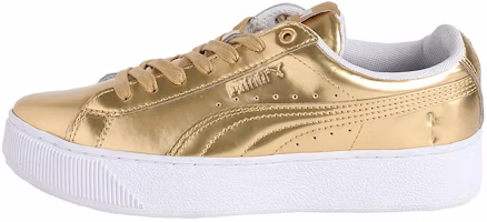 (Women) Puma Vikky Platform LX 'Metallic Gold' 366932-02 (Women) Puma Vikky Platform LX 'Metallic Gold' 366932-02