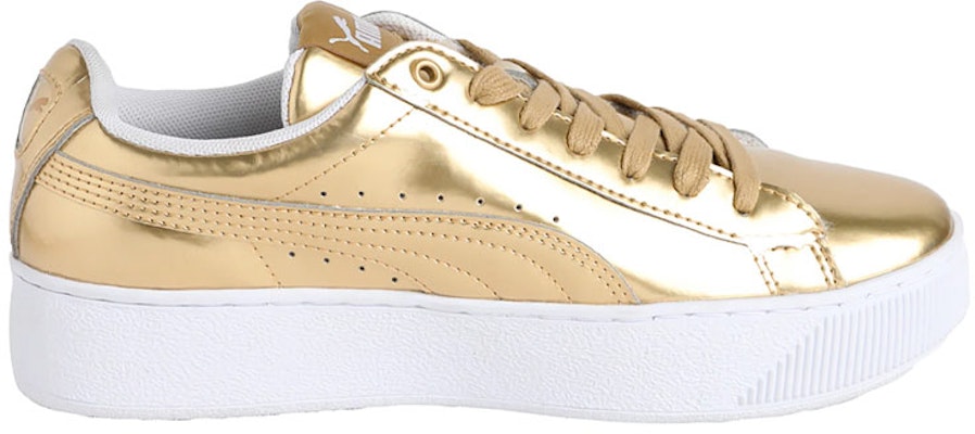 (W) 푸마 비키 플랫폼 LX '메탈릭 골드' (Puma Vikky Platform LX 'Metallic Gold') 366932-02 Order (W) 푸마 비키 플랫폼 LX '메탈릭 골드' (Puma Vikky Platform LX 'Metallic Gold') 366932-02