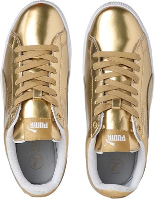 (W) 푸마 비키 플랫폼 LX '메탈릭 골드' (Puma Vikky Platform LX 'Metallic Gold') 366932-02 Lookbook (W) 푸마 비키 플랫폼 LX '메탈릭 골드' (Puma Vikky Platform LX 'Metallic Gold') 366932-02
