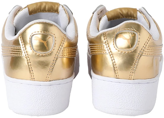 (W) 푸마 비키 플랫폼 LX '메탈릭 골드' (Puma Vikky Platform LX 'Metallic Gold') 366932-02 Shop (W) 푸마 비키 플랫폼 LX '메탈릭 골드' (Puma Vikky Platform LX 'Metallic Gold') 366932-02